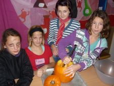 Hallowen 2012 - Táňa, Míša, Vendy a Julie