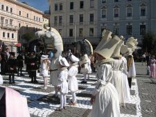 Živé šachy v Gmundenu